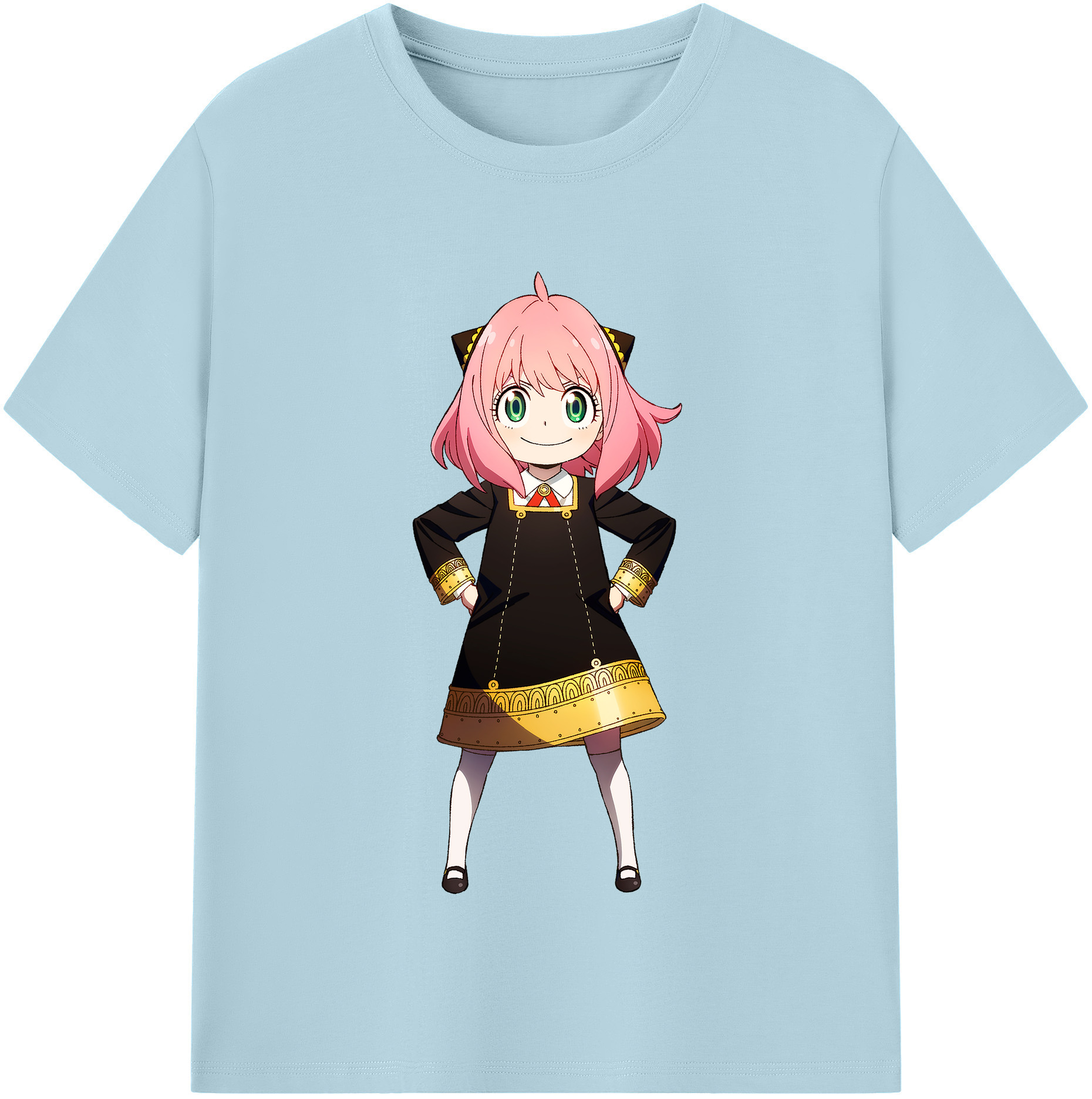 （画像用） SPY×FAMILY间谍家家酒 綿100％半袖Tシャツ（フロントプリント）